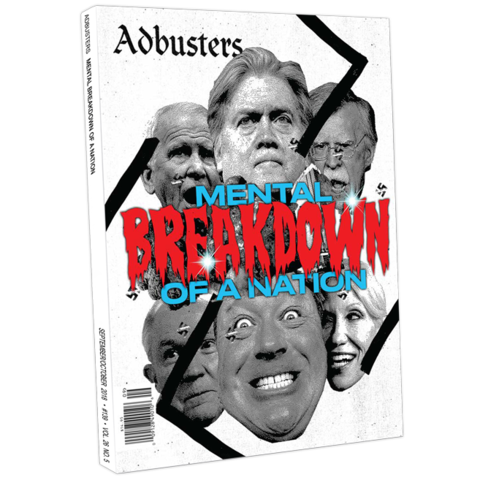 Adbusters cover with Steve Bannon