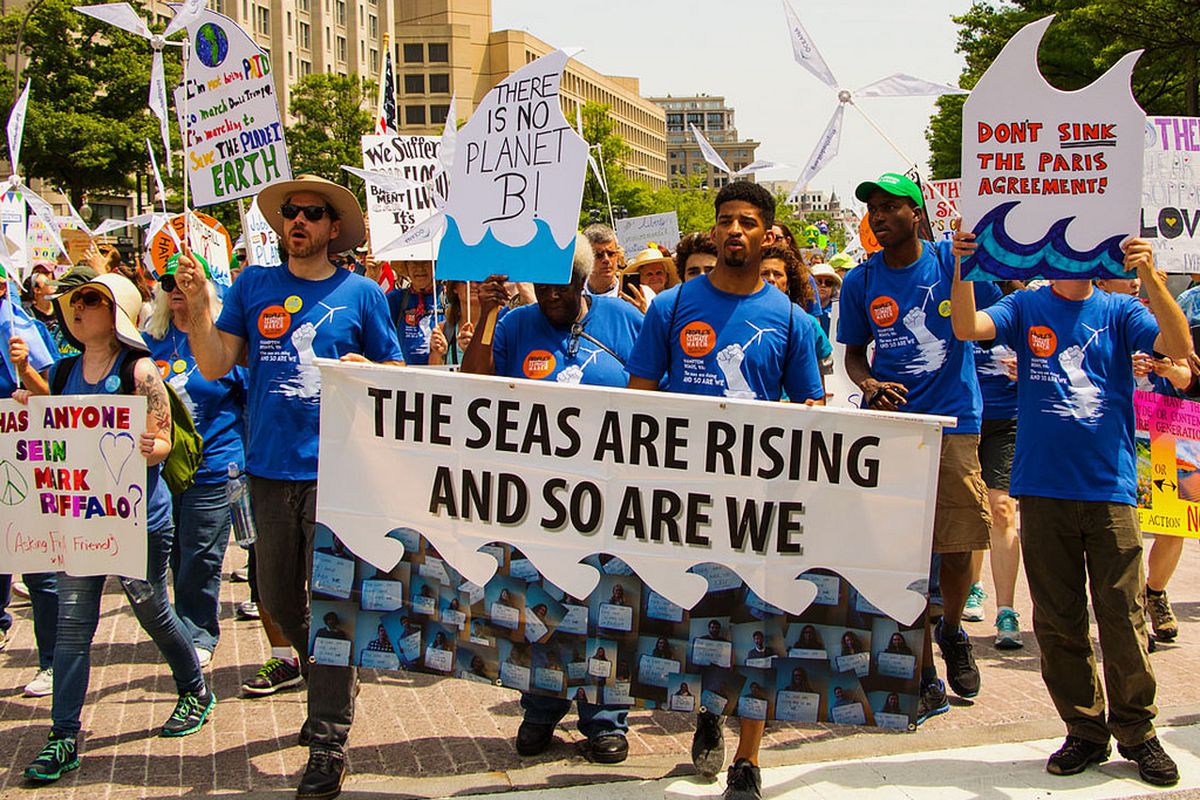 Enviro justice march led by African Americans