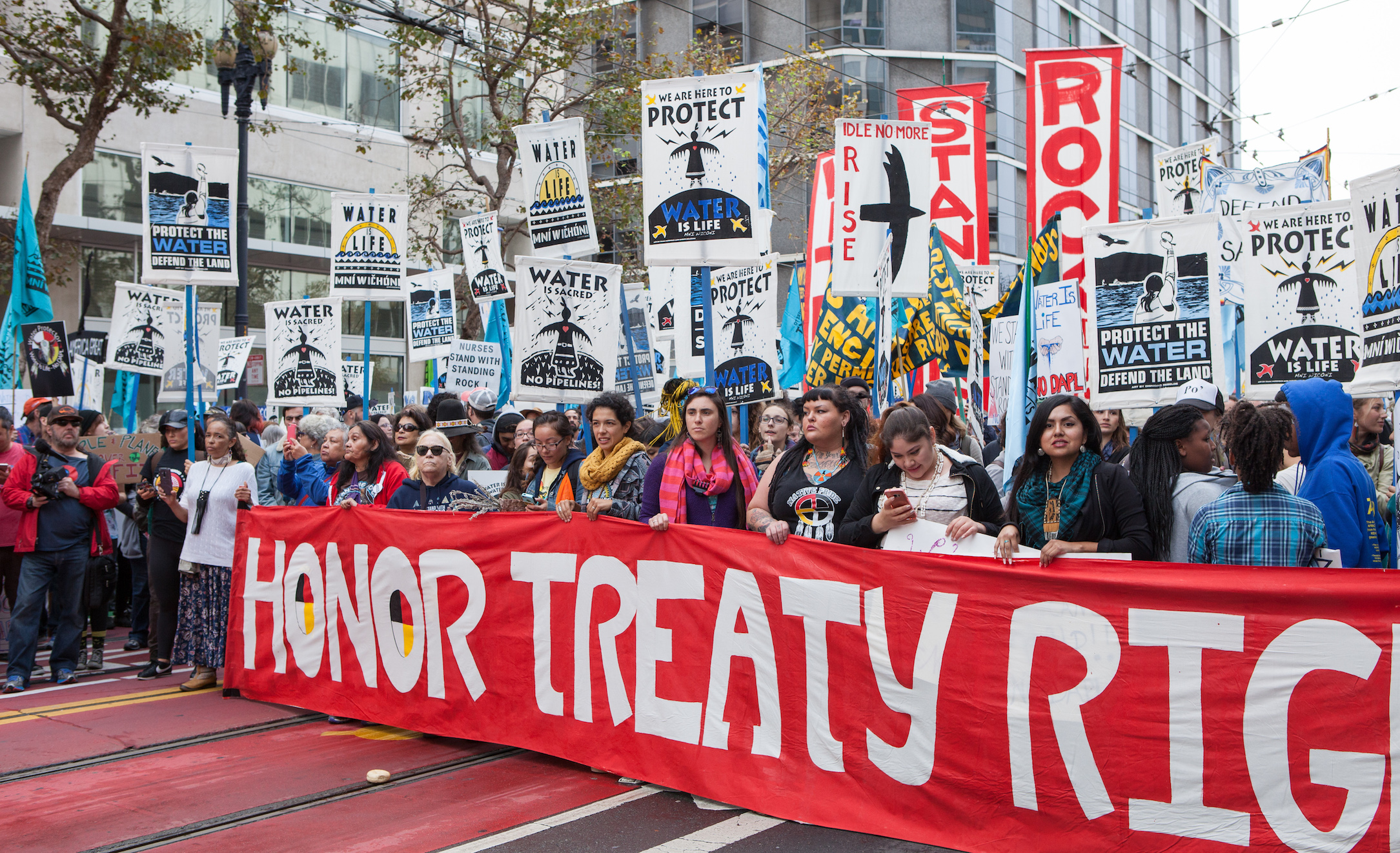 Standing Rock Sioux protest