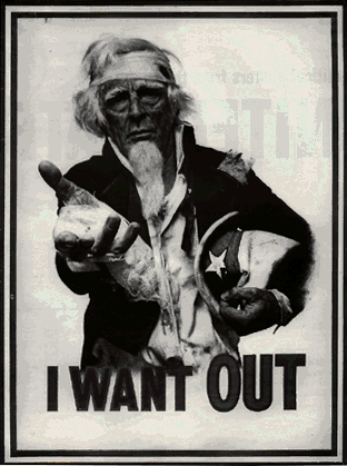 Fig. 5 Anti-Vietnam War Uncle Sam poster